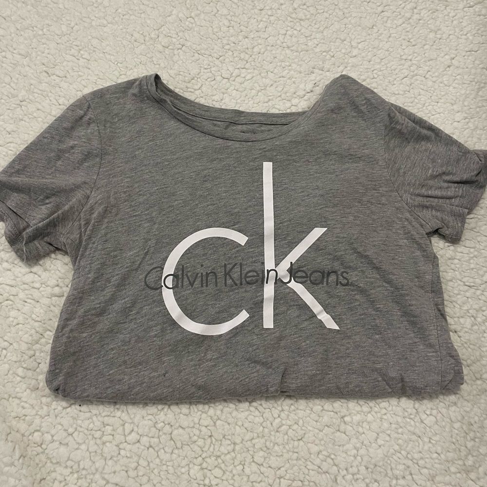 Calvin Klein Grey Logo T-shirt